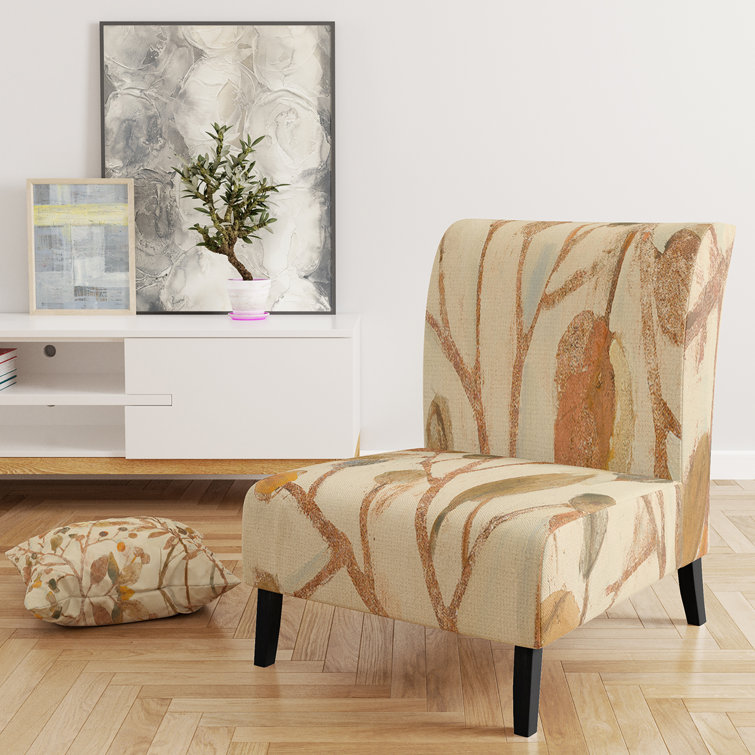 Contemporary slipper outlet chair